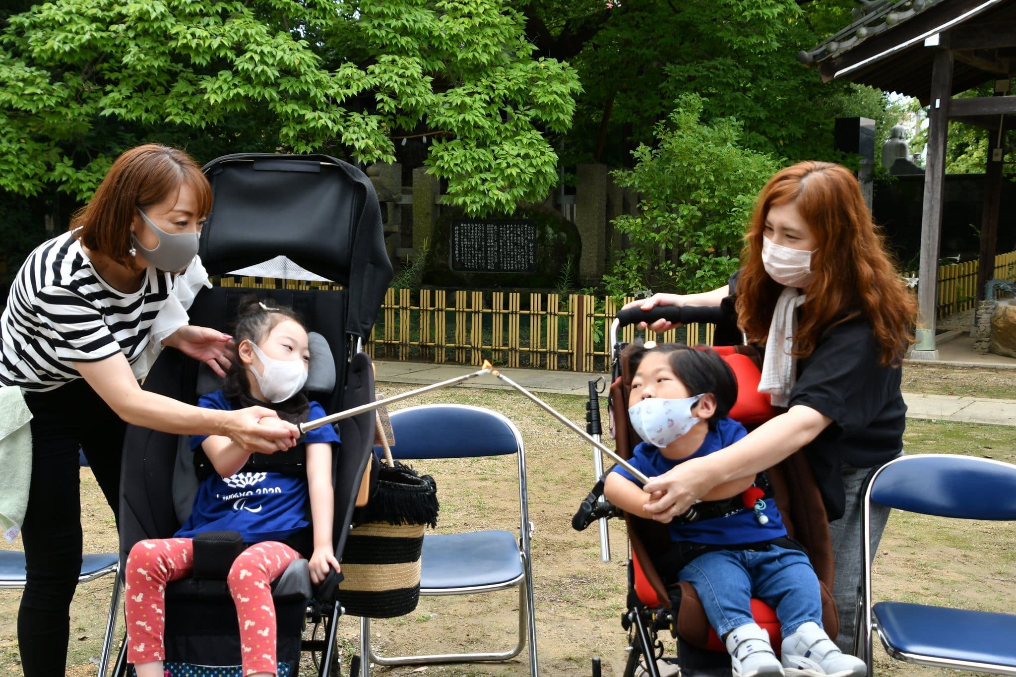 東京2020パラリンピックへつなぐ希望の火 採火式