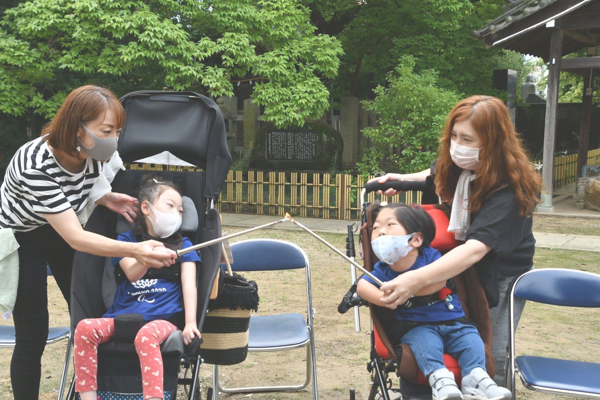 東京2020パラリンピックへつなぐ希望の火 採火式